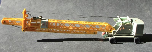 Siku Liebherr towercrane 4A V159 Plasticmodel 1961 with original box (3942)